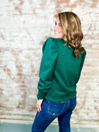 Landon Embossed Textured Top