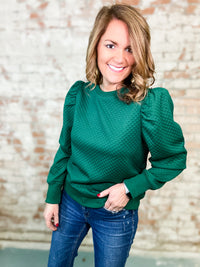 Landon Embossed Textured Top