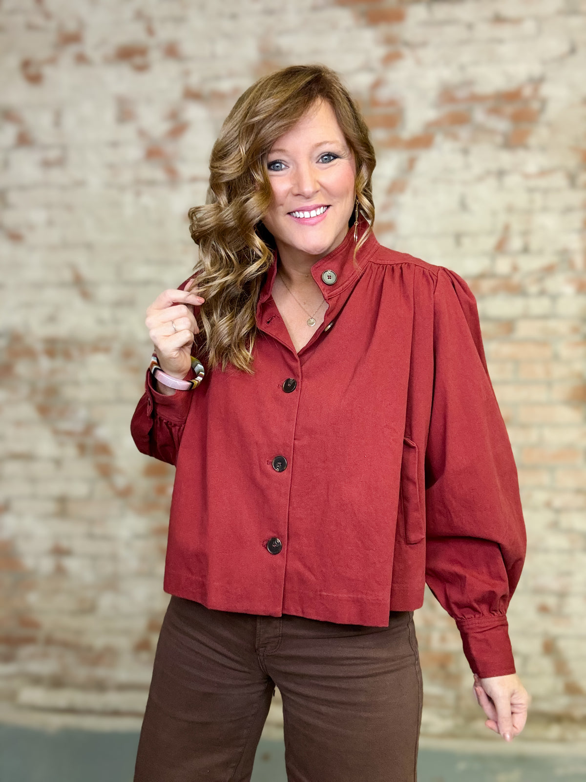 Deborah Button Jacket