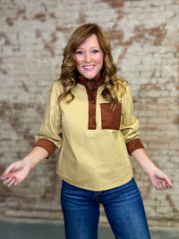 Felipe Mock Neck Top
