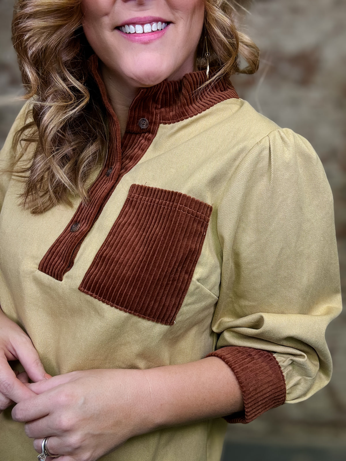 Felipe Mock Neck Top