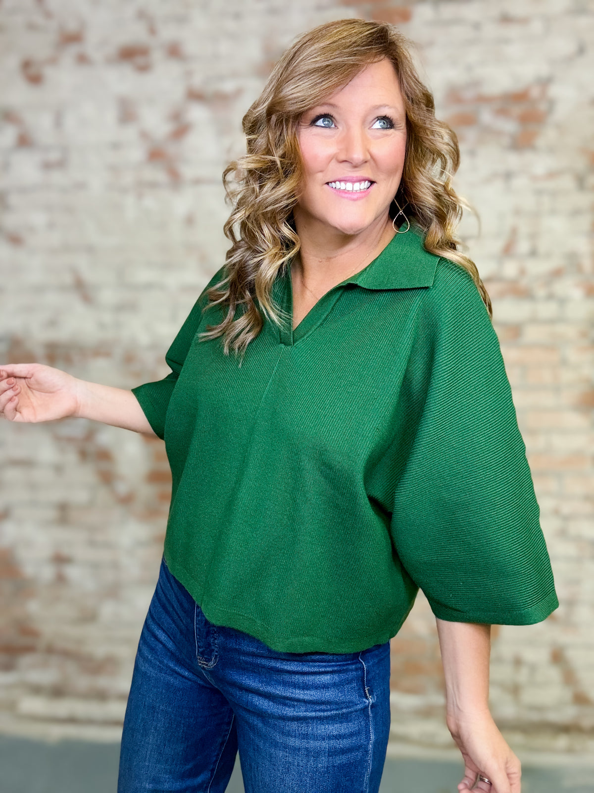 Bradyn Solid Knit Top