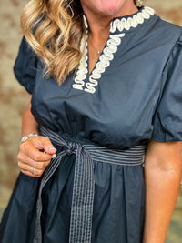 Zulema Belted Dress