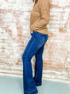 Holmes Tummy Control High Rise Flare Jeans