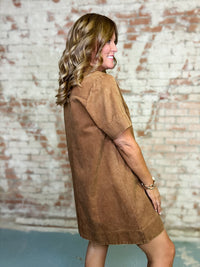 Mila Washed Shift Dress