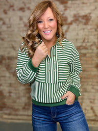 Savanah Stripe Top