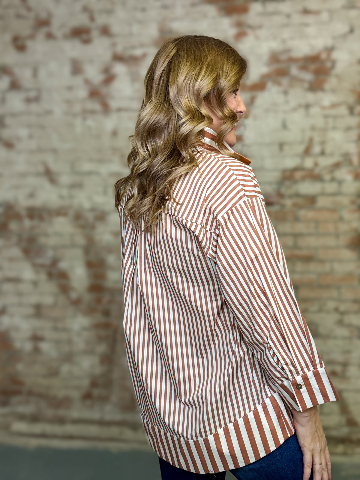 Mayeli Stripe Top