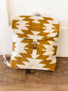 Camel & Cream Aztec Backpack