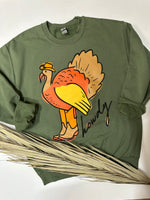 Howdy Turkey Sweatshirt