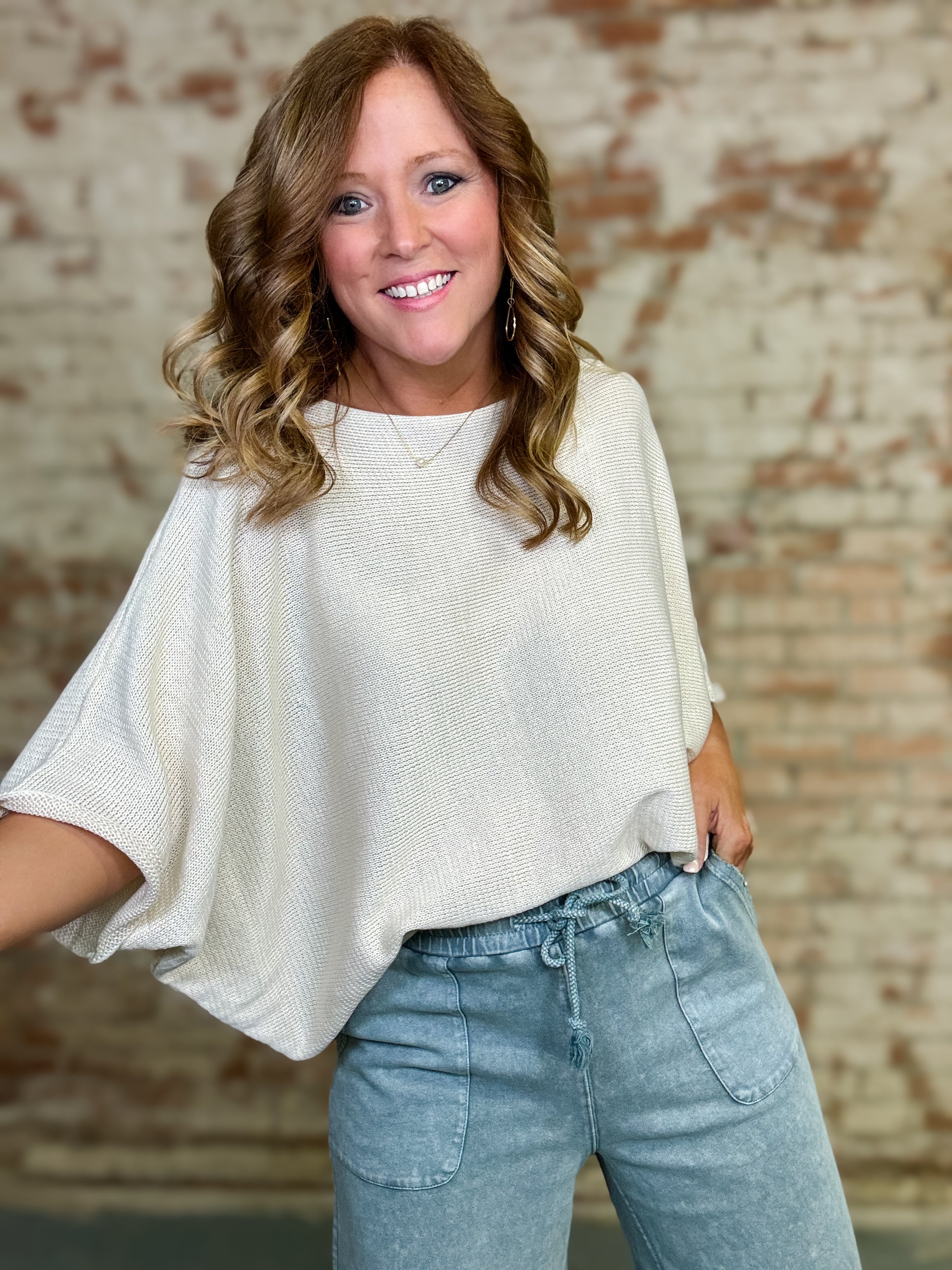 Juliette Oversized Top
