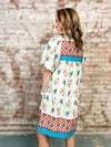 THML Felicia Mixed Print Dress