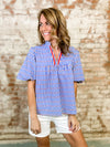 THML Karla Stripe + Dot Top