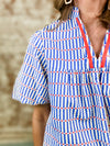 THML Karla Stripe + Dot Top