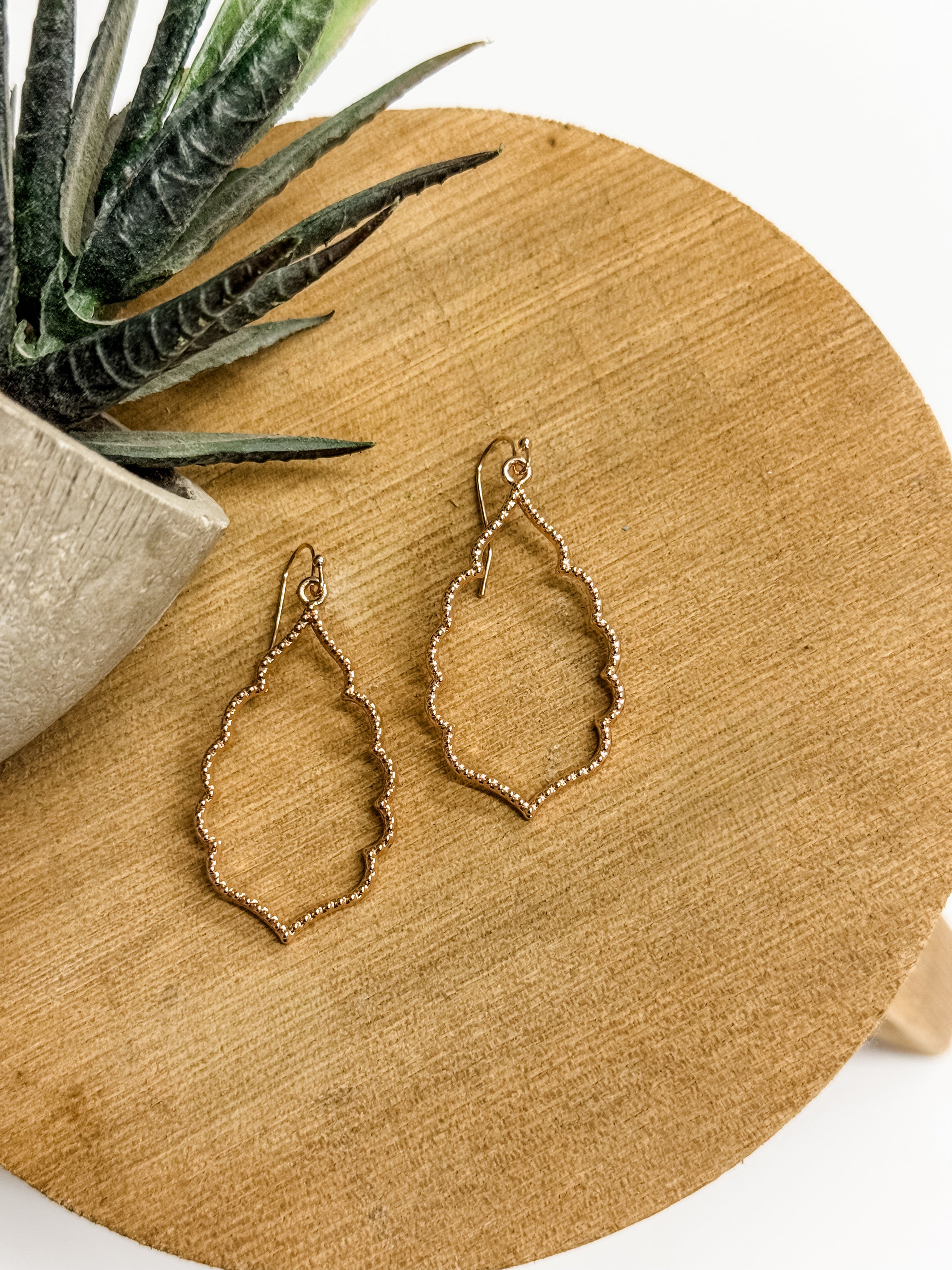 Josie Rose Gold Earrings