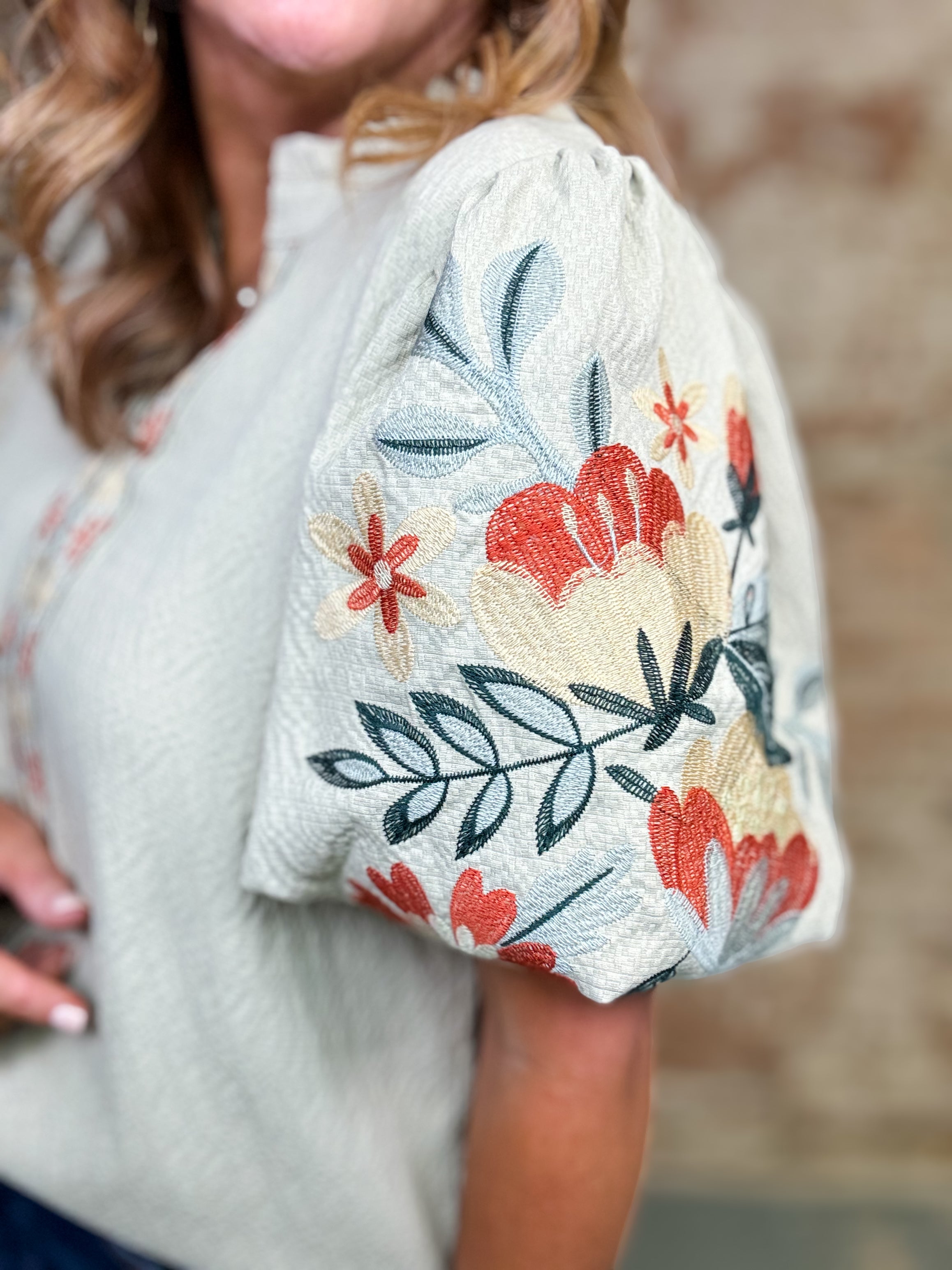 Nicola Textured Top
