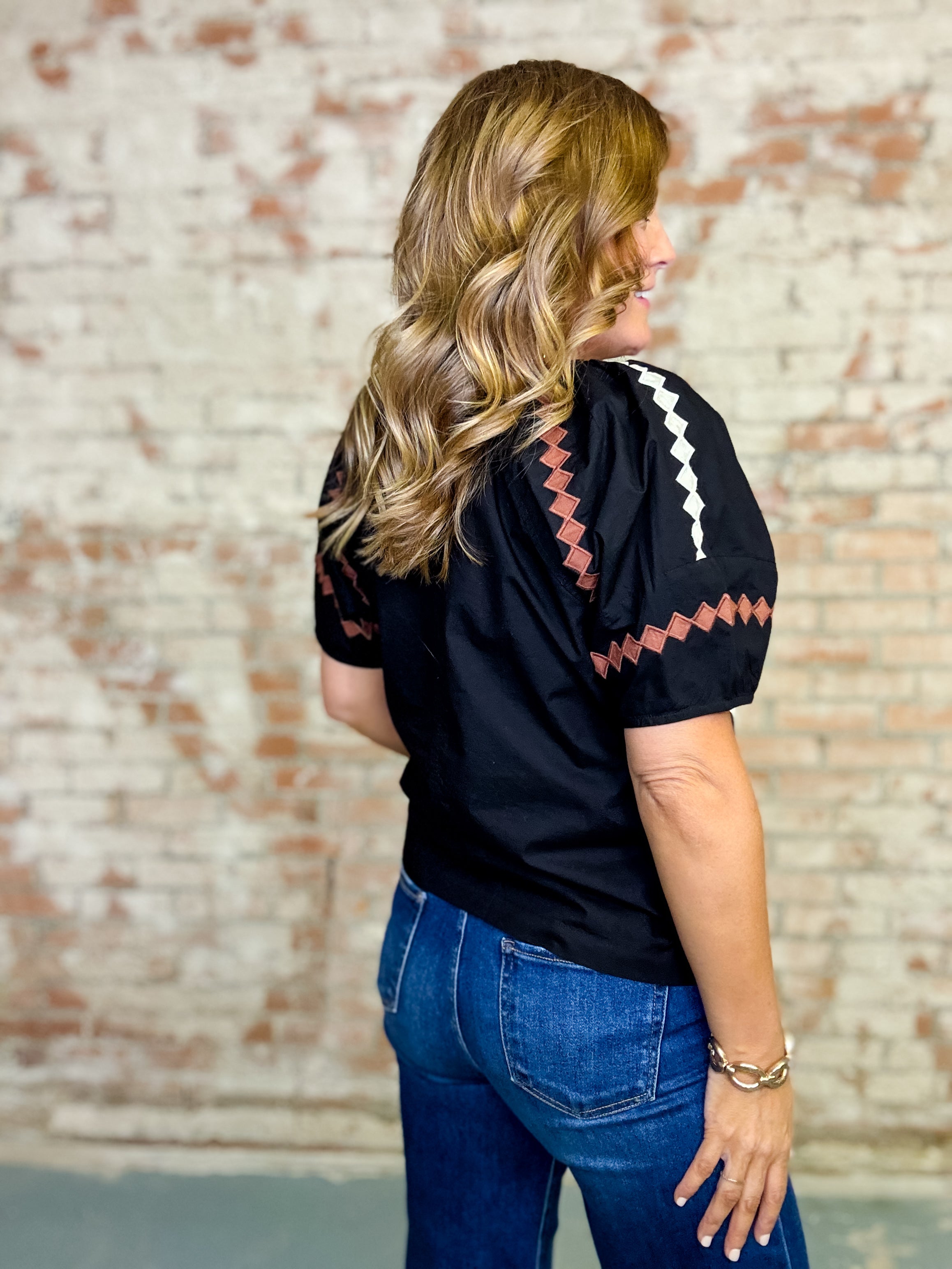 Ivy Jane Ramsey Applique Top