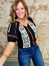 Ivy Jane Ramsey Applique Top