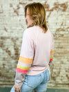 Graham Stripe Sleeve Pullover Top