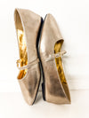 Shu Shop Adele Golden Ballet Flats