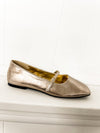 Shu Shop Adele Golden Ballet Flats