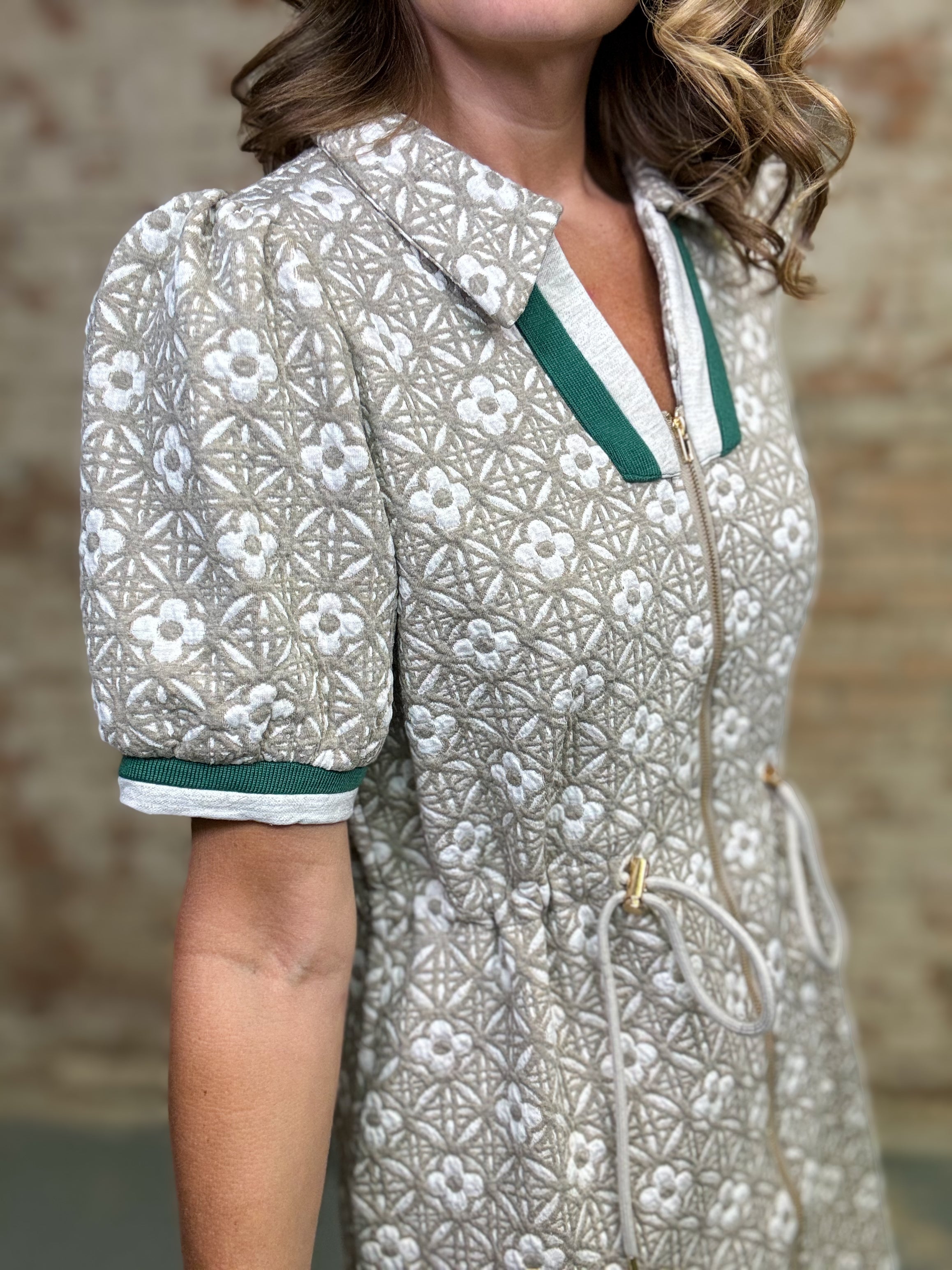 Melinda Zipper Dress
