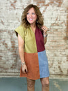 THML Fall Colorblock Dress