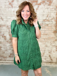 Demi Floral Button Dress