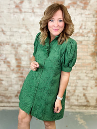 Demi Floral Button Dress