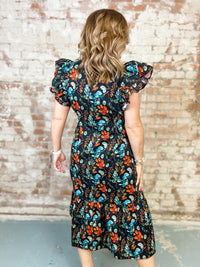Theresa Pleated Dress