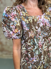 Andie Floral Eyelet Dress