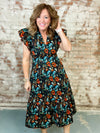 Theresa Pleated Dress