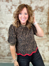 Baker Leopard Top