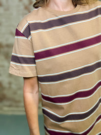 Clarissa Casual Stripe Dress