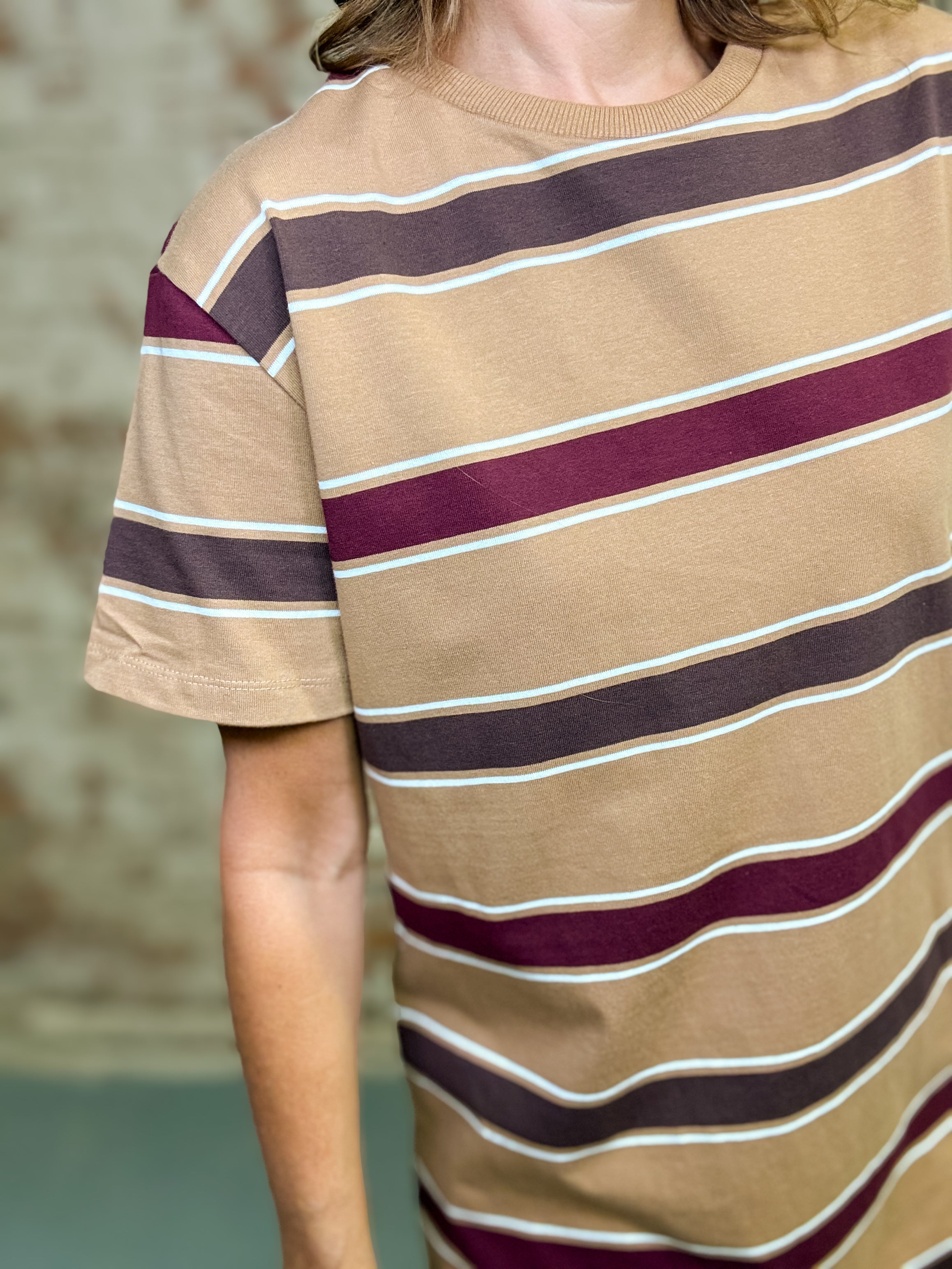 Clarissa Casual Stripe Dress