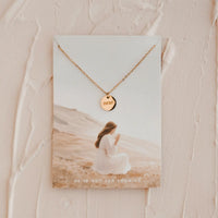Dear Heart Near Disc Necklace