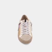 Shu Shop Paula Gold Woven Sneaker