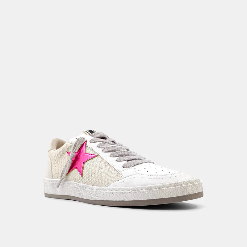 Shu Shop Deep Pink Paz Sneaker