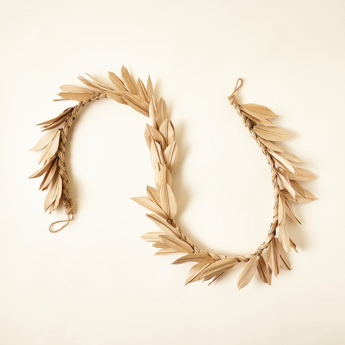 LaCenda Dried Buri Palm Leaf Garland