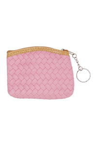 Basket Weave Coin Purse