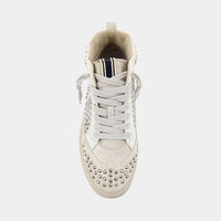 Shu Shop Severine Silver Stud Sneaker - FINAL SALE