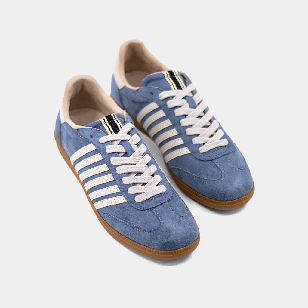 Shu Shop Stevie Blue Suede Sneaker