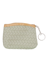 Basket Weave Coin Purse