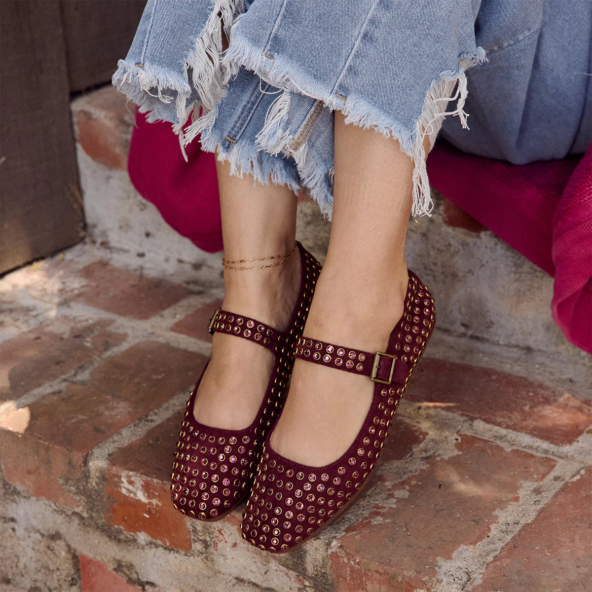 Yellowbox Cantara Mary Jane Flat