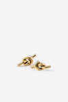 Tucker Gold Knot Earrings