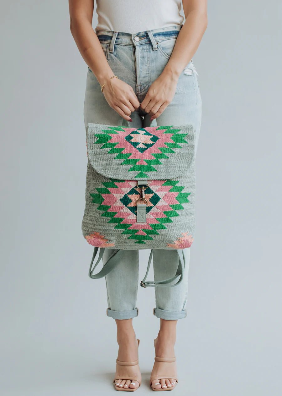 Hadley Woven Backpack