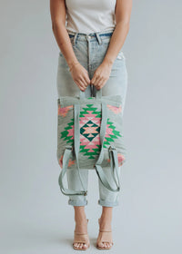 Hadley Woven Backpack