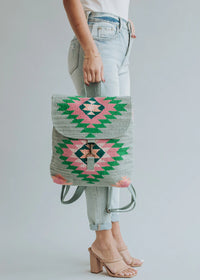 Hadley Woven Backpack