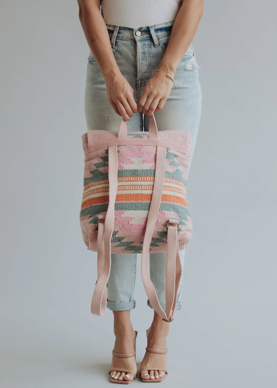 Elaine Woven Backpack