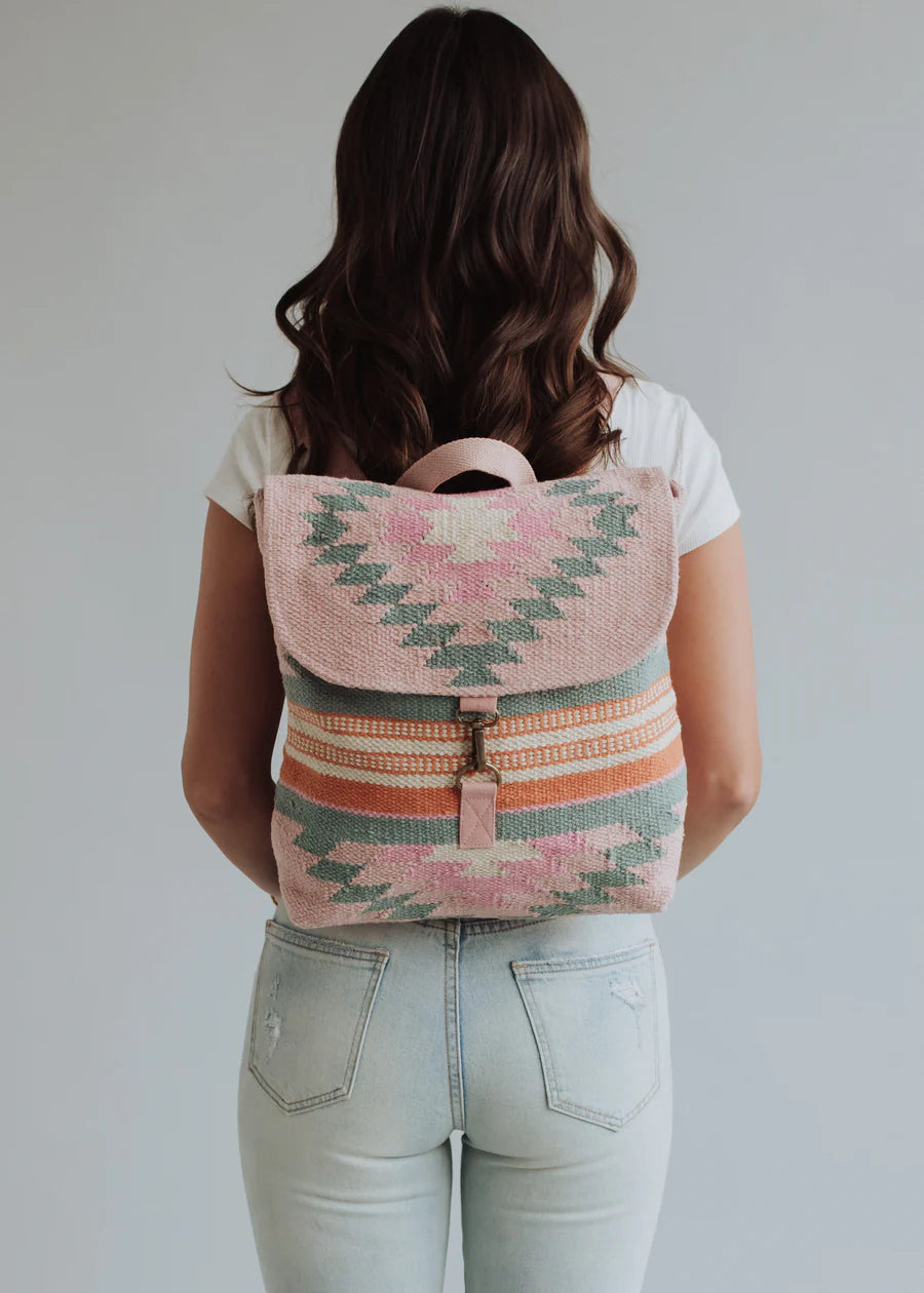 Elaine Woven Backpack