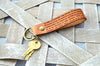 Scripture Leather Keychain